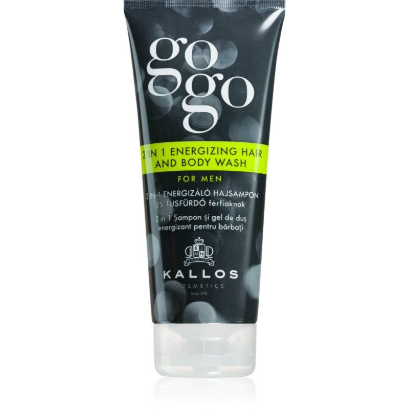 Kallos Gogo energizující sprchový gel na tělo a vlasy 200 ml