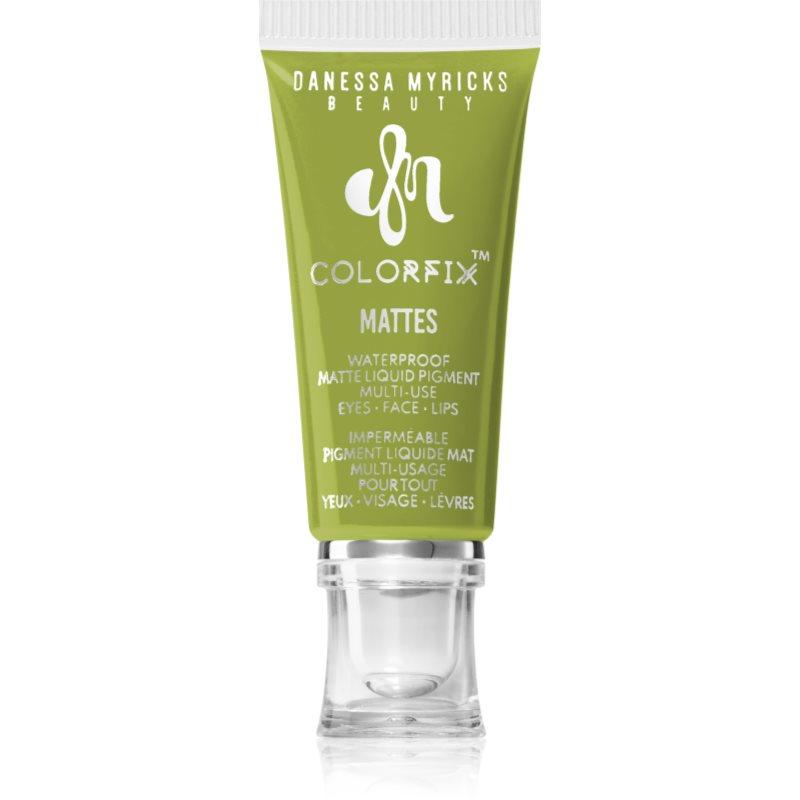 Danessa Myricks Beauty Colorfix Mattes multifunkční líčidlo pro oči, rty a tvář odstín Matcha 10 ml