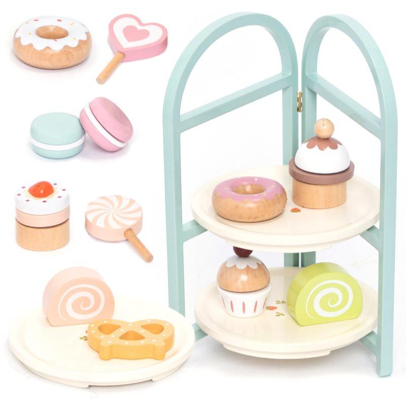 UMU Toys Dessert set aktivity hračka ze dřeva 3y+