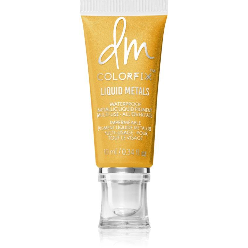 Danessa Myricks Beauty Colorfix Liquid Metals multifunkční líčidlo pro oči, rty a tvář odstín 24K 10 ml