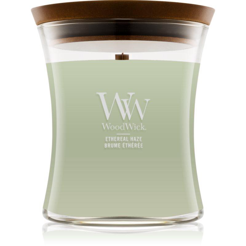 Woodwick Ethereal Haze vonná svíčka s dřevěným knotem 275 g