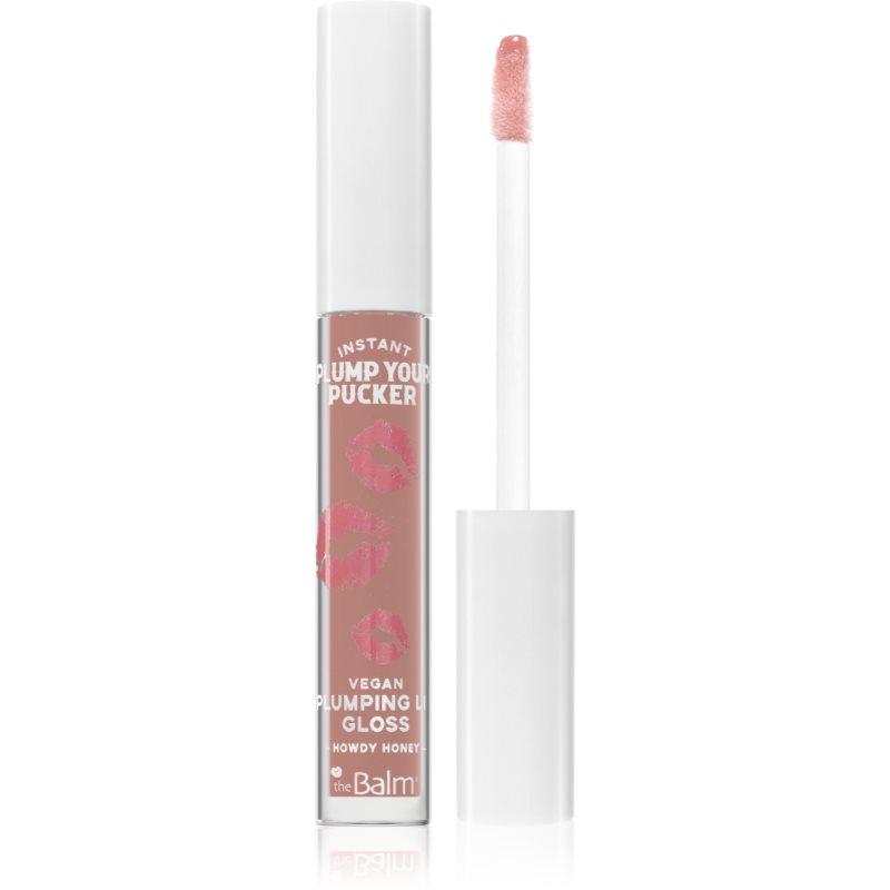 theBalm Plump Your Pucker Lip Gloss lesk na rty pro větší objem odstín Howdy Honey 2.7 ml