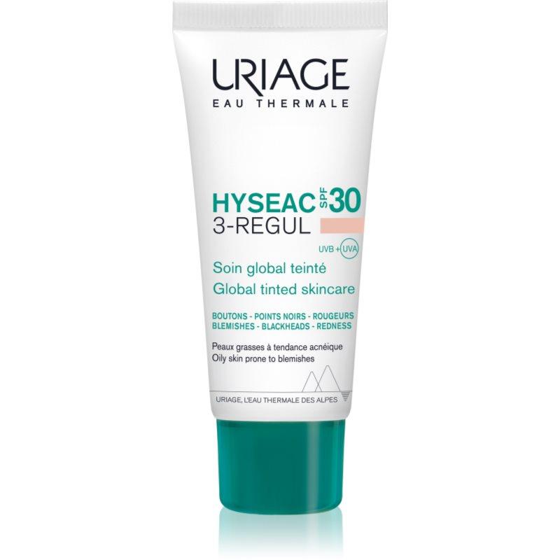 Uriage Hyséac 3-Regul komplexní tónovaná péče proti nedokonalostem pleti SPF 30 40 ml