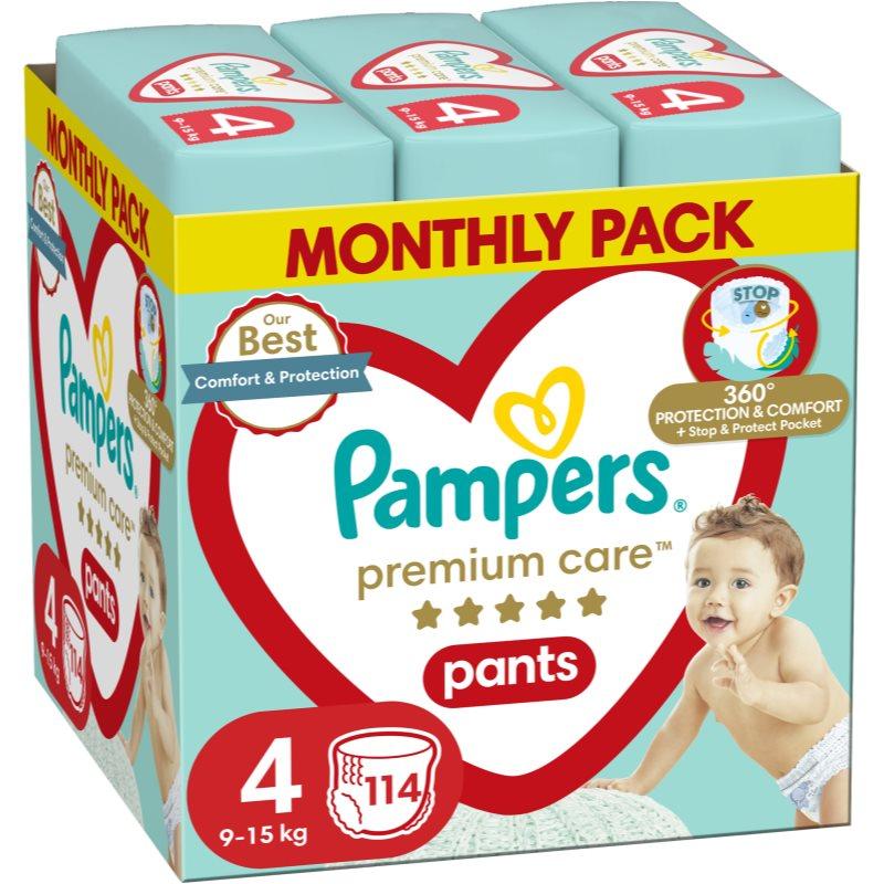 Pampers Premium Care Pants Size 4 jednorázové plenkové kalhotky 9-15 kg 114 ks
