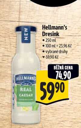   Hellmann's Dresink 250 ml 