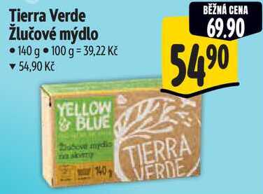 Tierra Verde Žlučové mýdlo, 140 g