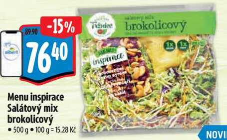 Menu inspirace Salátový mix brokolicový, 500 g