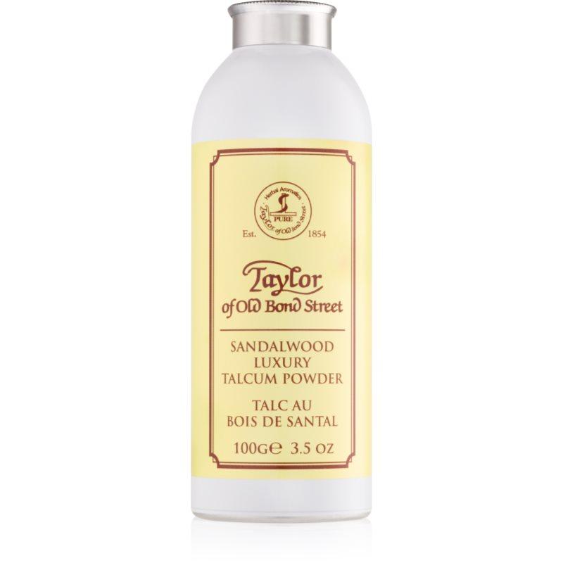 Taylor of Old Bond Street Sandalwood jemný pudr na obličej a tělo 100 g