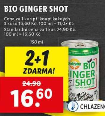 BIO GINGER SHOT, 150 ml