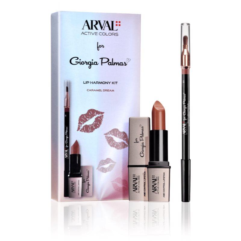 Arval THE LIP HARMONY KIT Caramel Dream make-up sada pro ženy