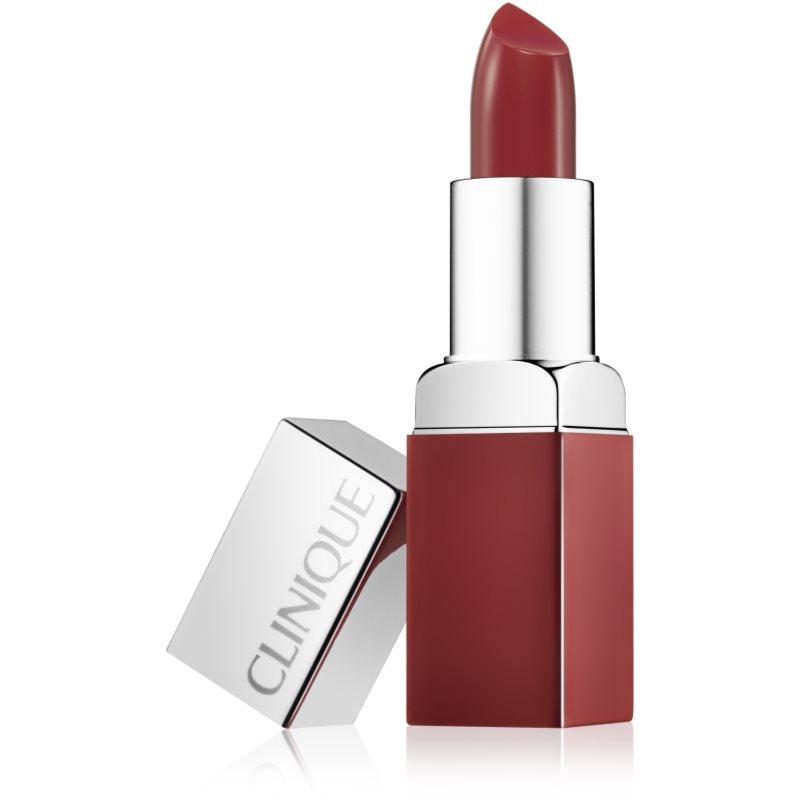 Clinique Pop™ Matte Lip Colour + Primer matná rtěnka + podkladová báze 2 v 1 odstín 02 Icon Pop 3,9 g