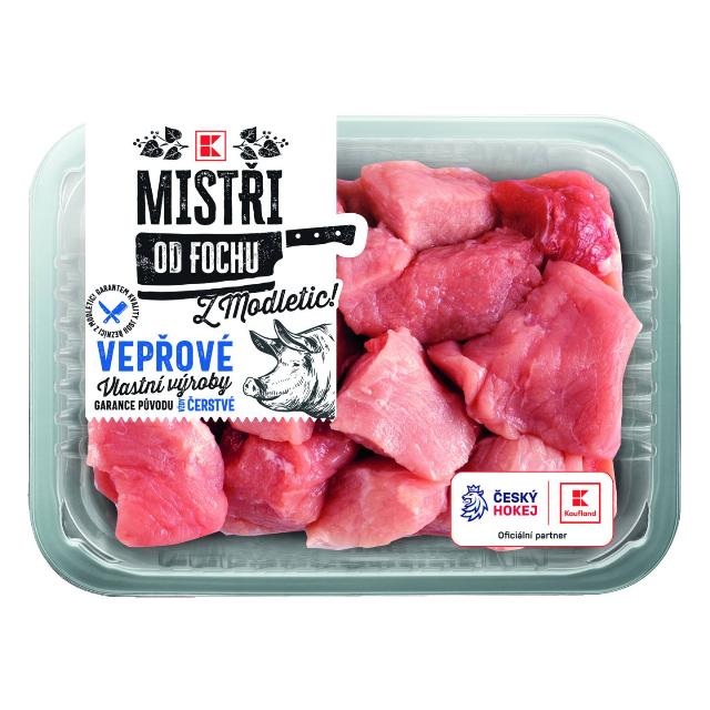 K-Mistři od fochu Vepřové maso na guláš