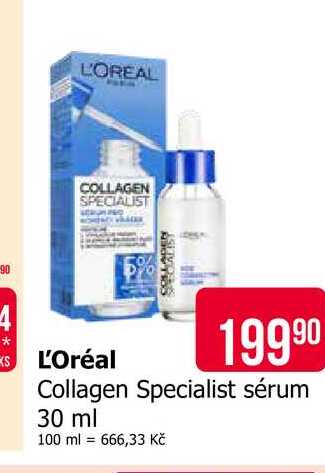 L'Oréal Collagen Specialist sérum 30 ml 
