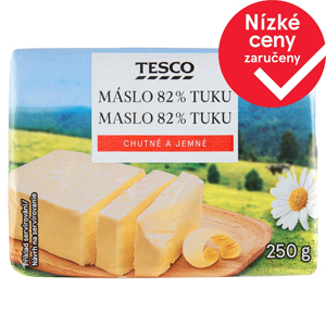 Tesco Máslo, 250 g