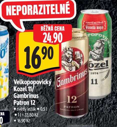  Gambrinus Patron 12  0,5 l