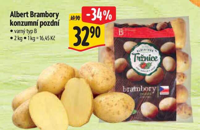 Albert Brambory konzumní pozdní  2 kg