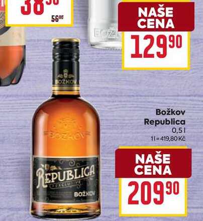Božkov Republica 0,5l