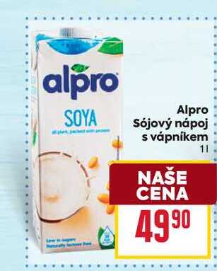 Alpro Sójový nápoj s vápníkem 1l