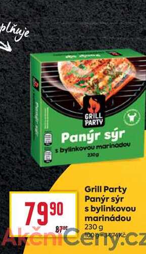 Grill Party Panýr sýr s bylinkovou marinádou 230 g