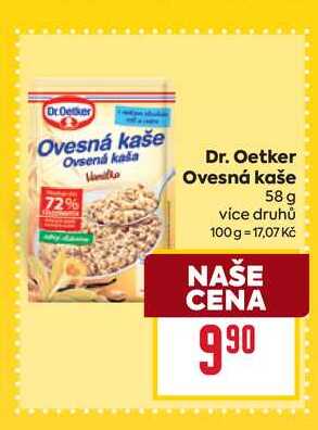 Dr. Oetker Ovesná kaše 58 g