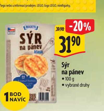   Sýr na pánev 100 g  