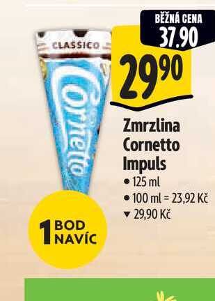  Zmrzlina Cornetto Impuls 125 ml  
