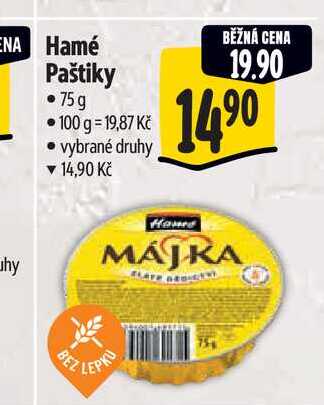  Hamé Paštiky 75 g 