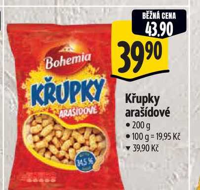  Křupky arašídové 200 g 