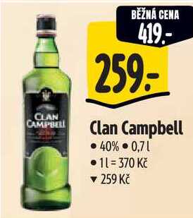   Clan Campbell 0,7 l
