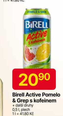Birell Active 0,5 l, plech 