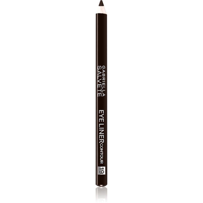 Gabriella Salvete Eyeliner Contour tužka na oči odstín 19 Dark Brown 0,28 g