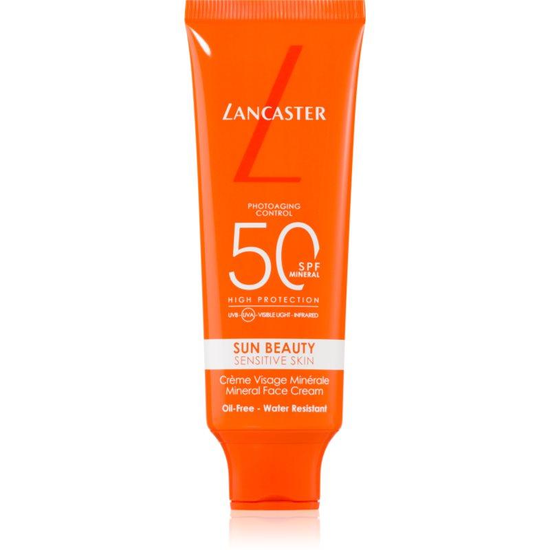 Lancaster Sun Beauty Mineral Face Cream opalovací krém na obličej SPF 50 50 ml