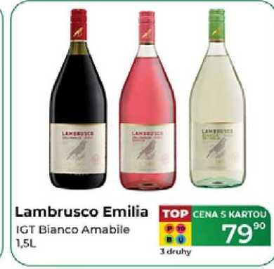 Lambrusco Emilia IGT Bianco Amabile 1,5L  