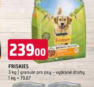 Friskies 3 kg granule pro psy vybrané druhy 