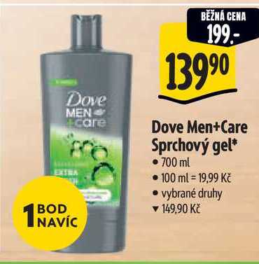 Dove Men+Care Sprchový gel, 700 ml  