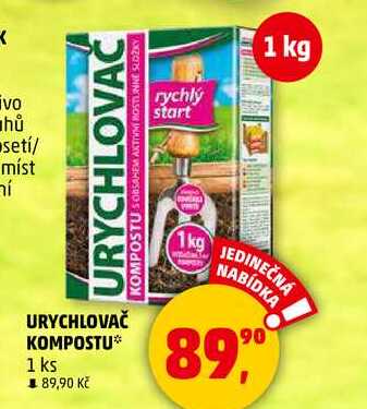 URYCHLOVAČ KOMPOSTU, 1 ks 