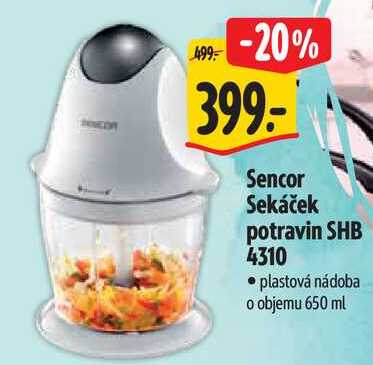 Sencor Sekáček potravin SHB 4310