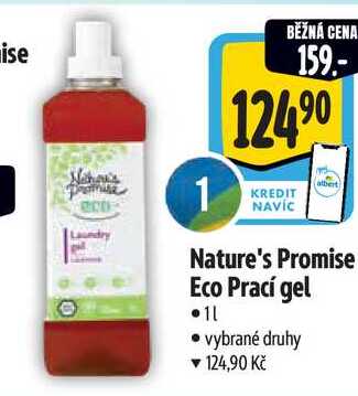 Nature's Promise Eco Prací gel, 1 l