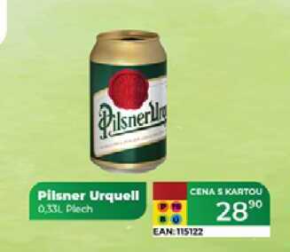 Pilsner Urquell 0,331 Plech  