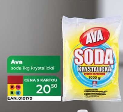 Ava soda 1kg krystalická  