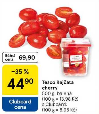 Tesco Rajčata cherry, 500 g 