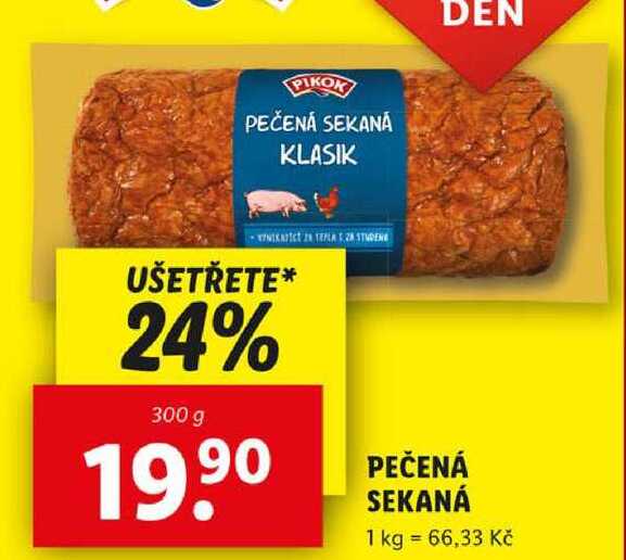 PEČENÁ SEKANÁ, 300 g