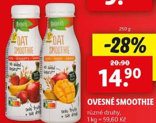 OVESNÉ SMOOTHIE, 250 g