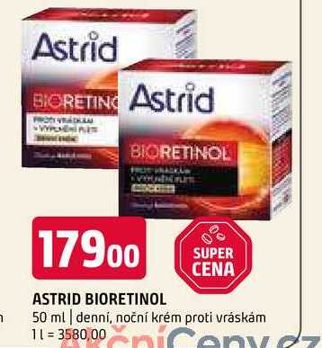 Astrid bioretinol 50 ml denní, noční krém proti vráskám