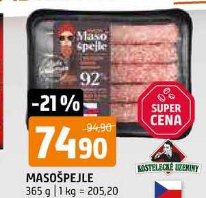 Masošpejle 365g