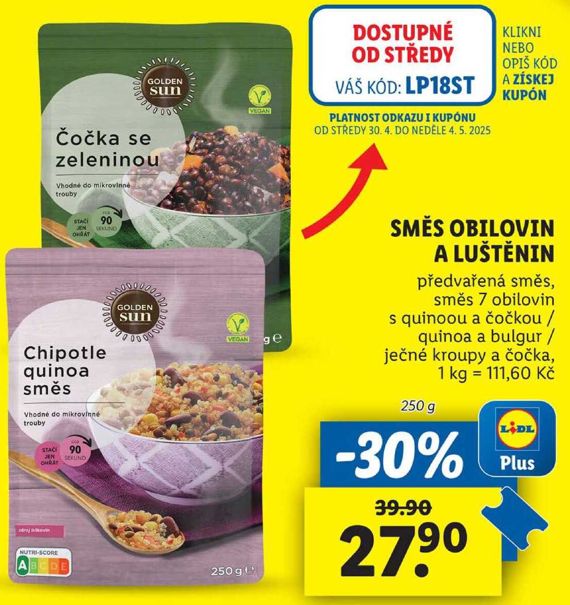 SMĚS OBILOVIN A LUŠTĚNIN, 250 g