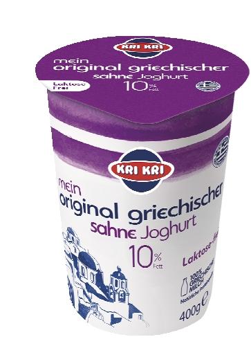 Kri-Kri Jogurt řecký originál bez laktózy, 400 g