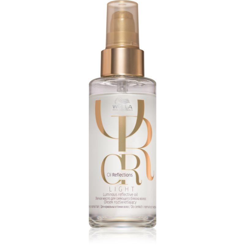 Wella Professionals Oil Reflections rozjasňující olej pro lesk a hebkost vlasů 100 ml