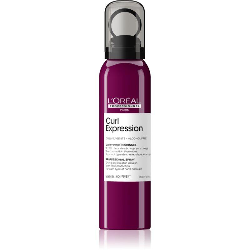 L’Oréal Professionnel Serie Expert Curl Expression bezoplachový sprej pro rychlejší foukanou 150 ml