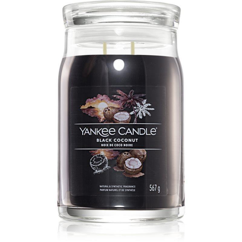 Yankee Candle Black Coconut vonná svíčka Signature 567 g